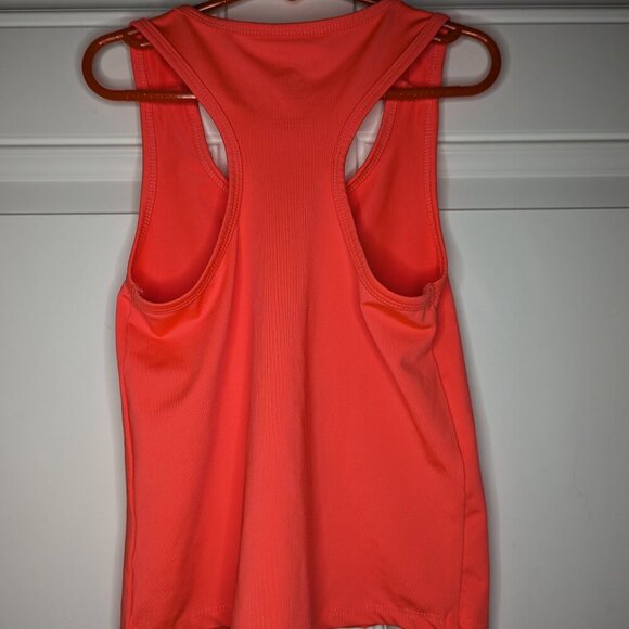 Girls Size Medium Lot Of 4 Short Sleeve Sleeveless Tops Blue Yellow Orange - Picture 3 of 9